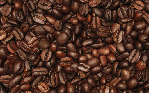 Ethiopian roasted coffee beans